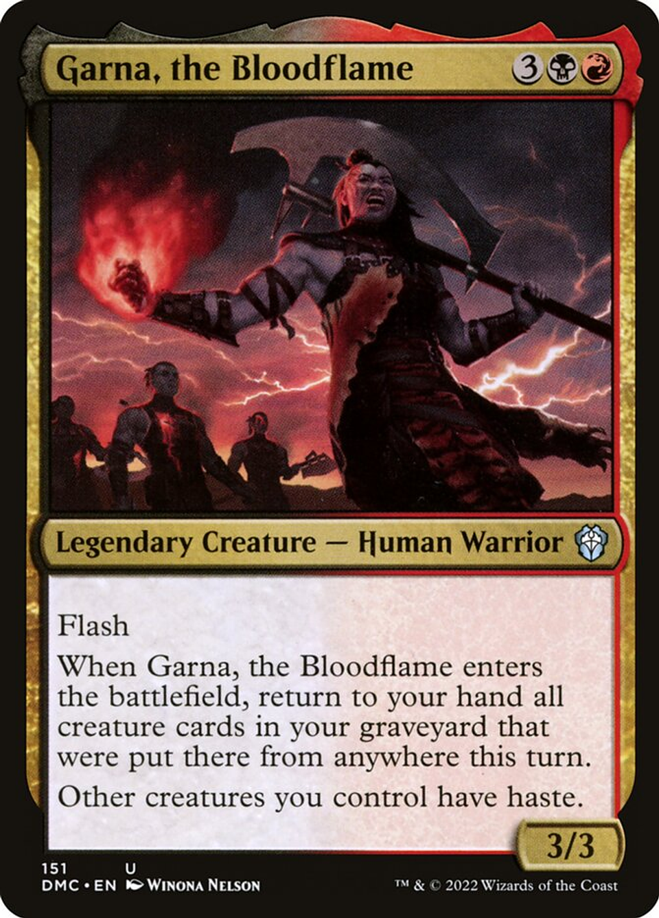 Garna, the Bloodflame | Español | NM | DMC 1