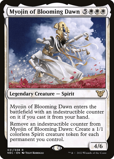 Myojin of Blooming Dawn | Español | NM | NEC