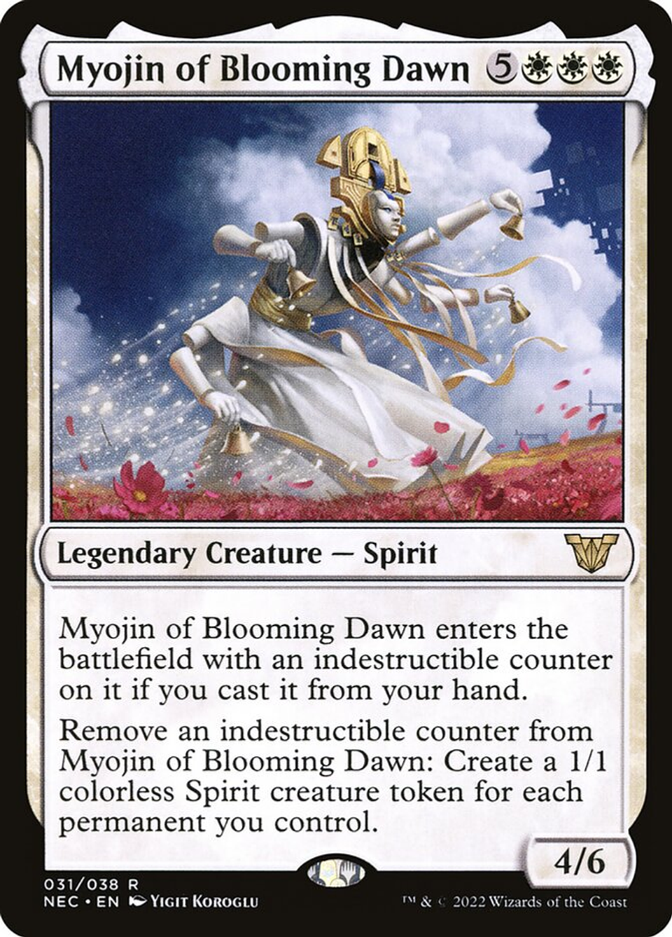 Myojin of Blooming Dawn | Español | NM | NEC 1