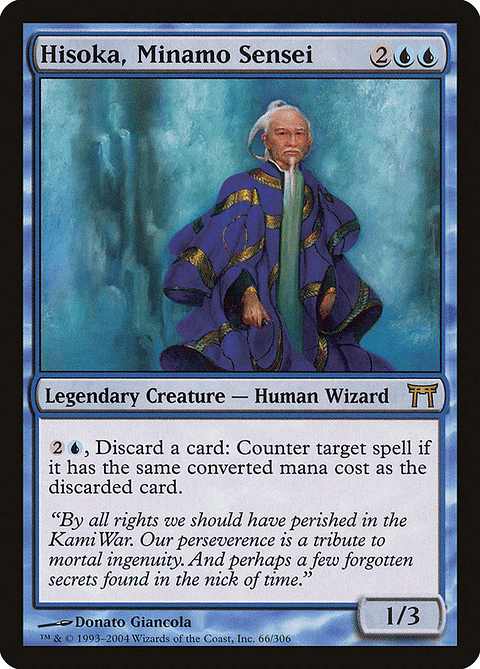 Hisoka, Minamo Sensei | Español | NM | CHK