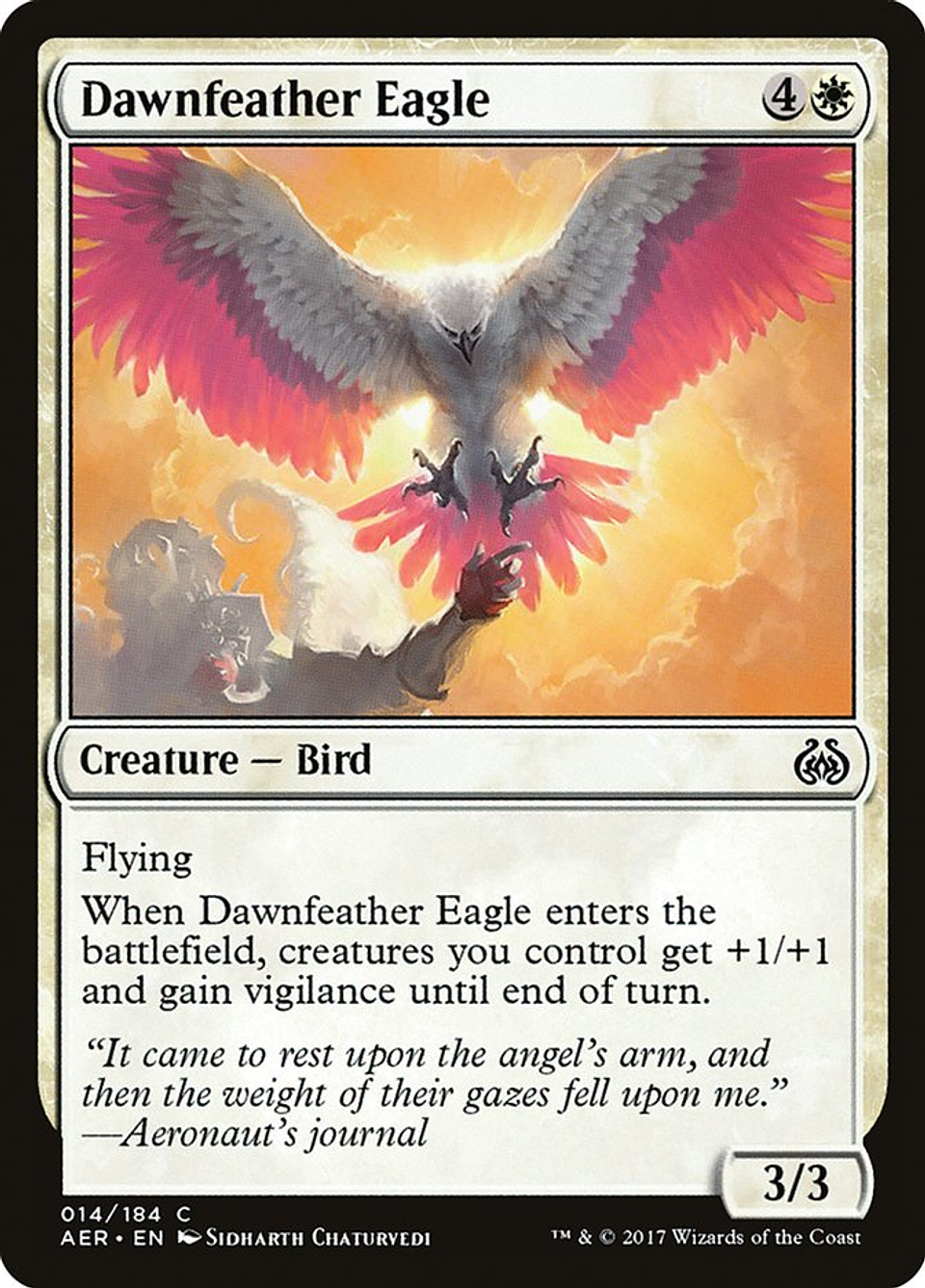 Dawnfeather Eagle | Español | VG | AER 1