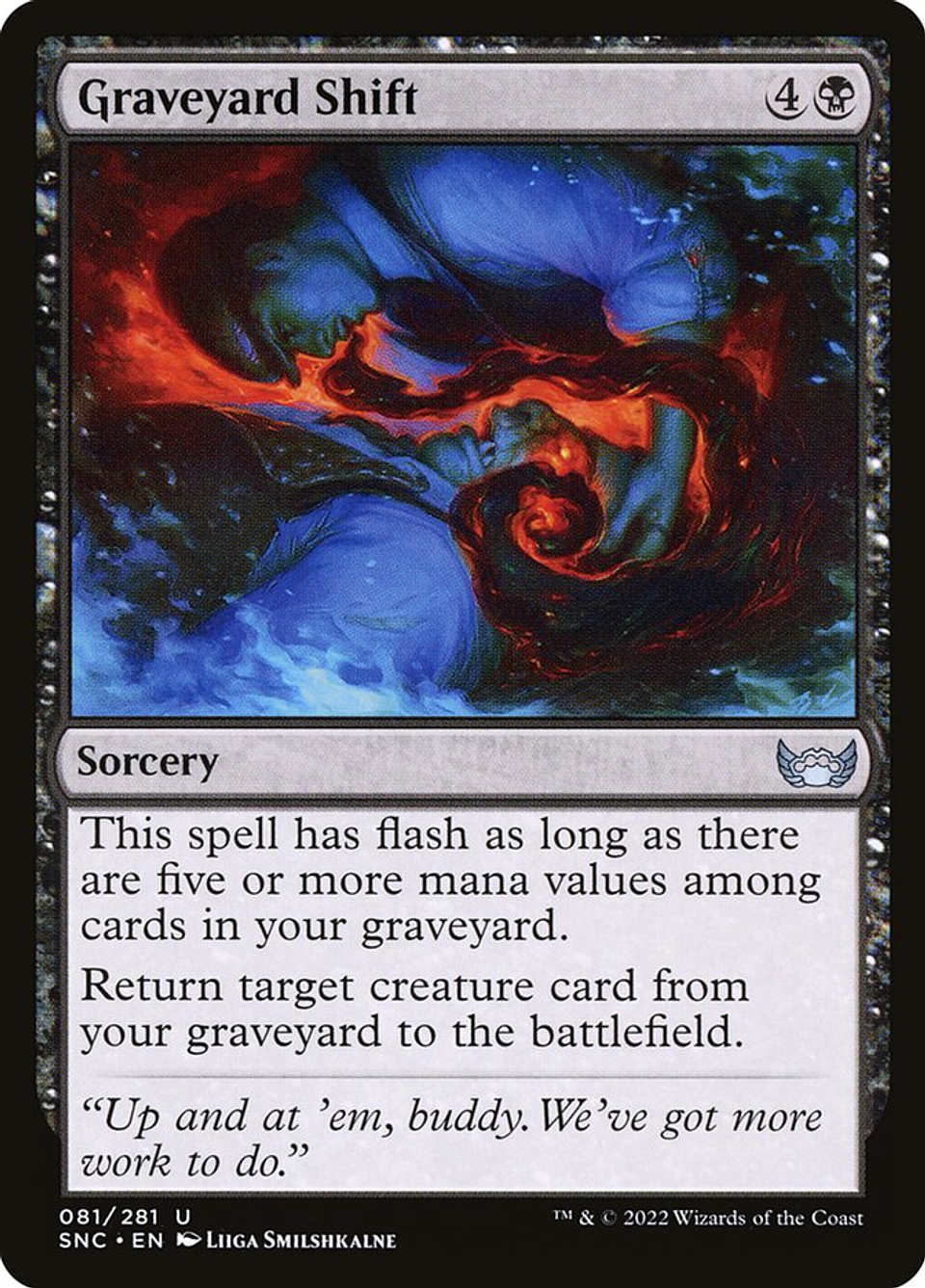 Graveyard Shift (foil) | Inglés | NM | SNC 1