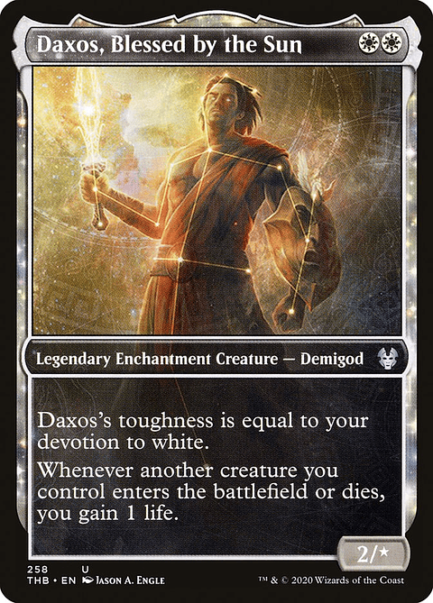 Daxos, Blessed by the Sun (Showcase) | Español | NM | THB