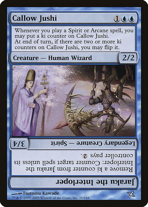 Callow Jushi // Jaraku the Interloper | Español | NM | BOK