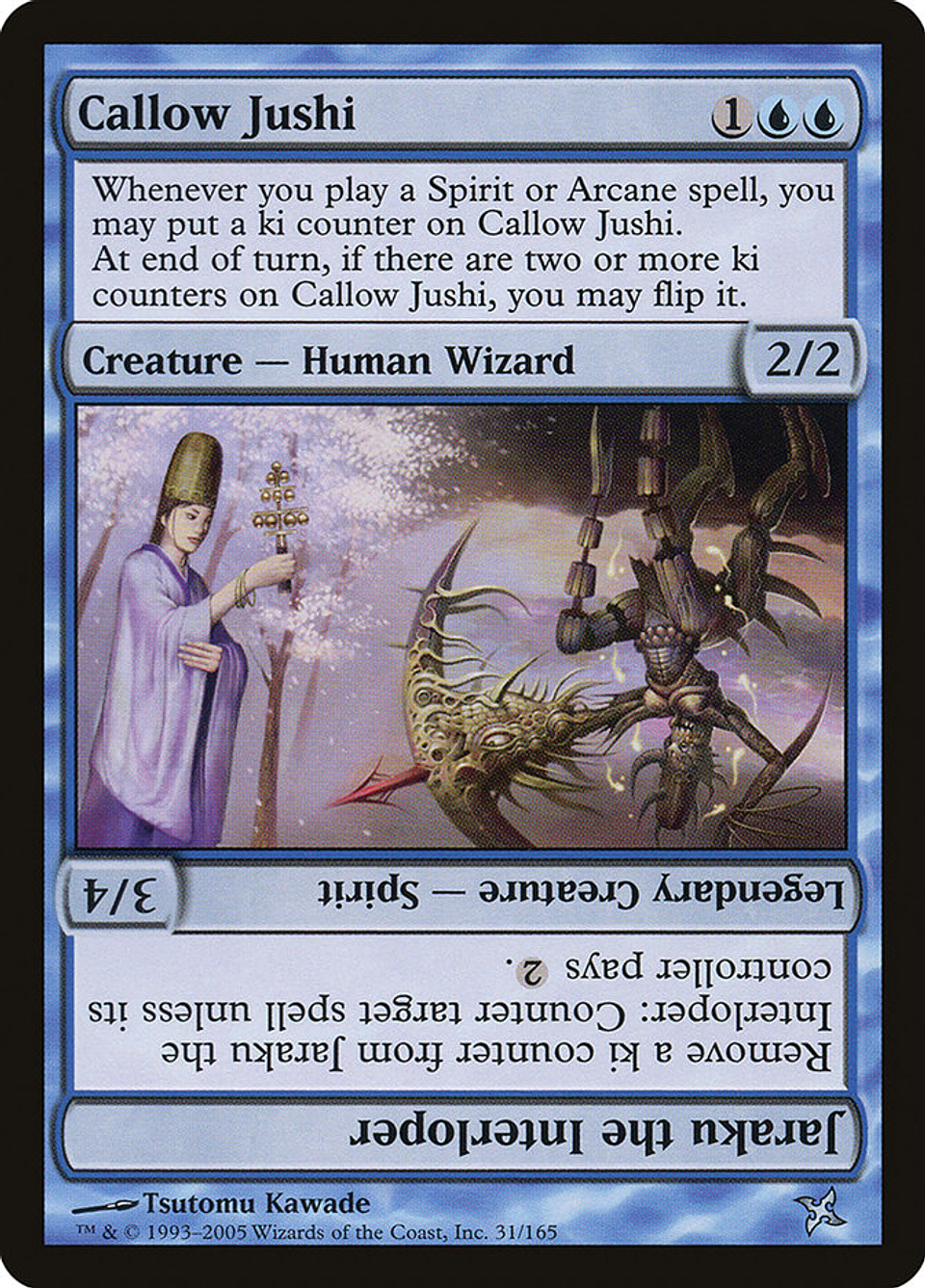 Callow Jushi // Jaraku the Interloper | Español | NM | BOK 1