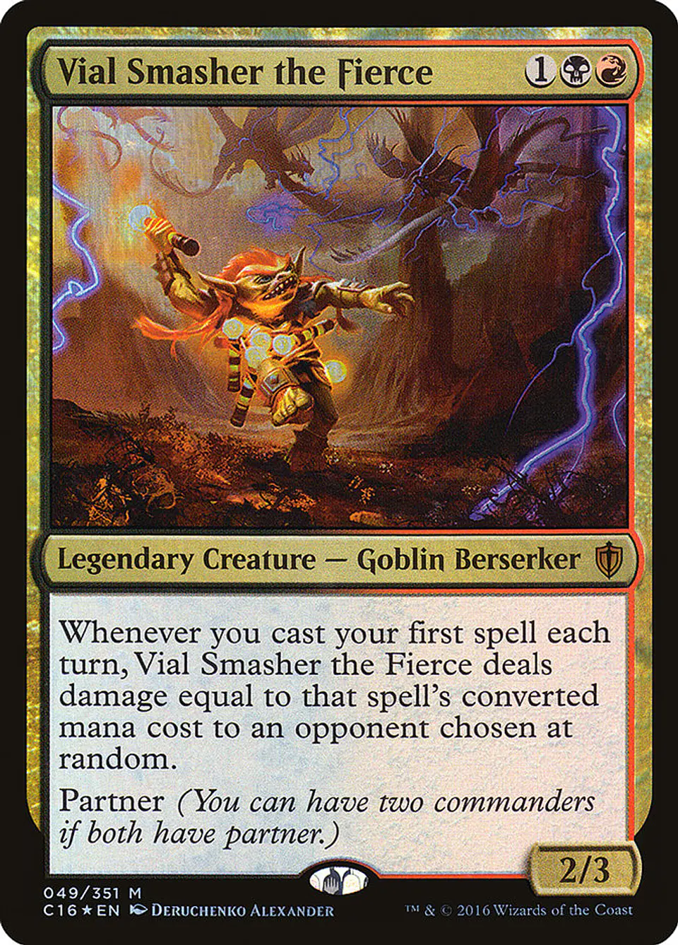 Vial Smasher the Fierce (foil) | Español | NM | C16 1
