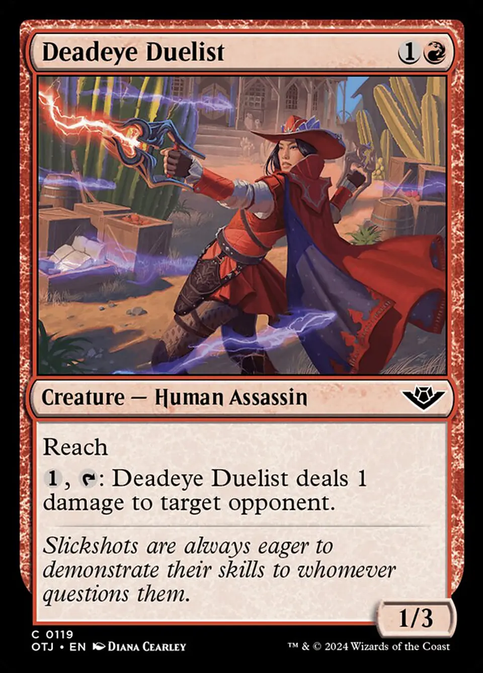 Deadeye Duelist | Español | NM | OTJ 1