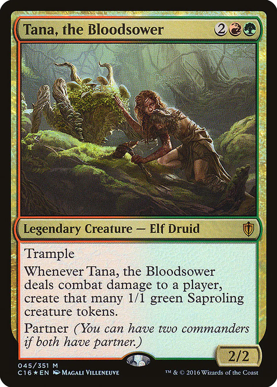 Tana, the Bloodsower (foil) | Español | NM | C16 1