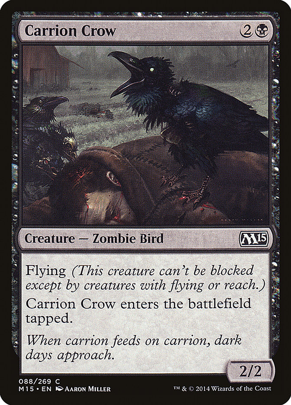 Carrion Crow | Español | NM | M15 1