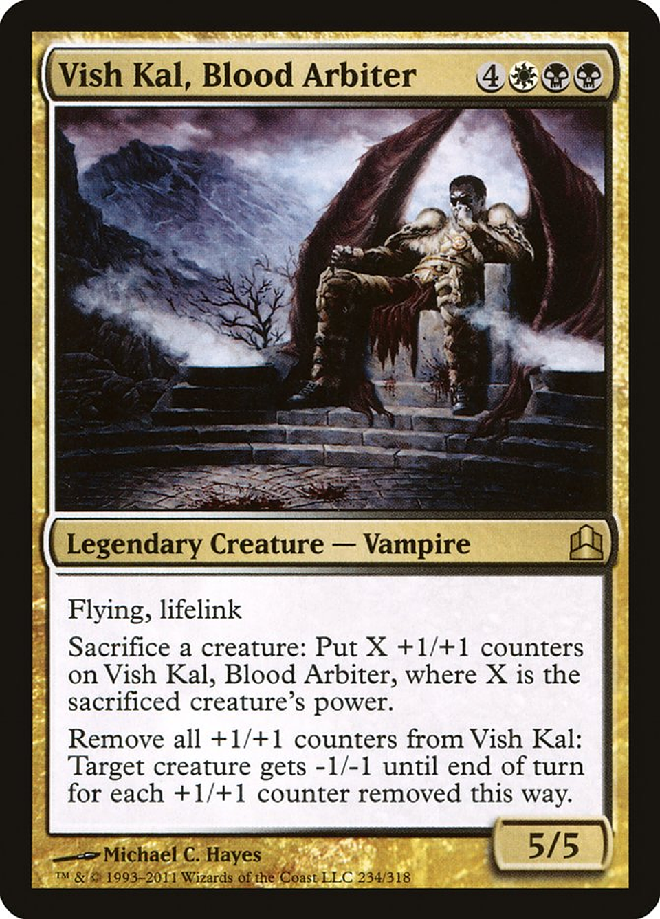 Vish Kal, Blood Arbiter | Español | NM | CMD 1