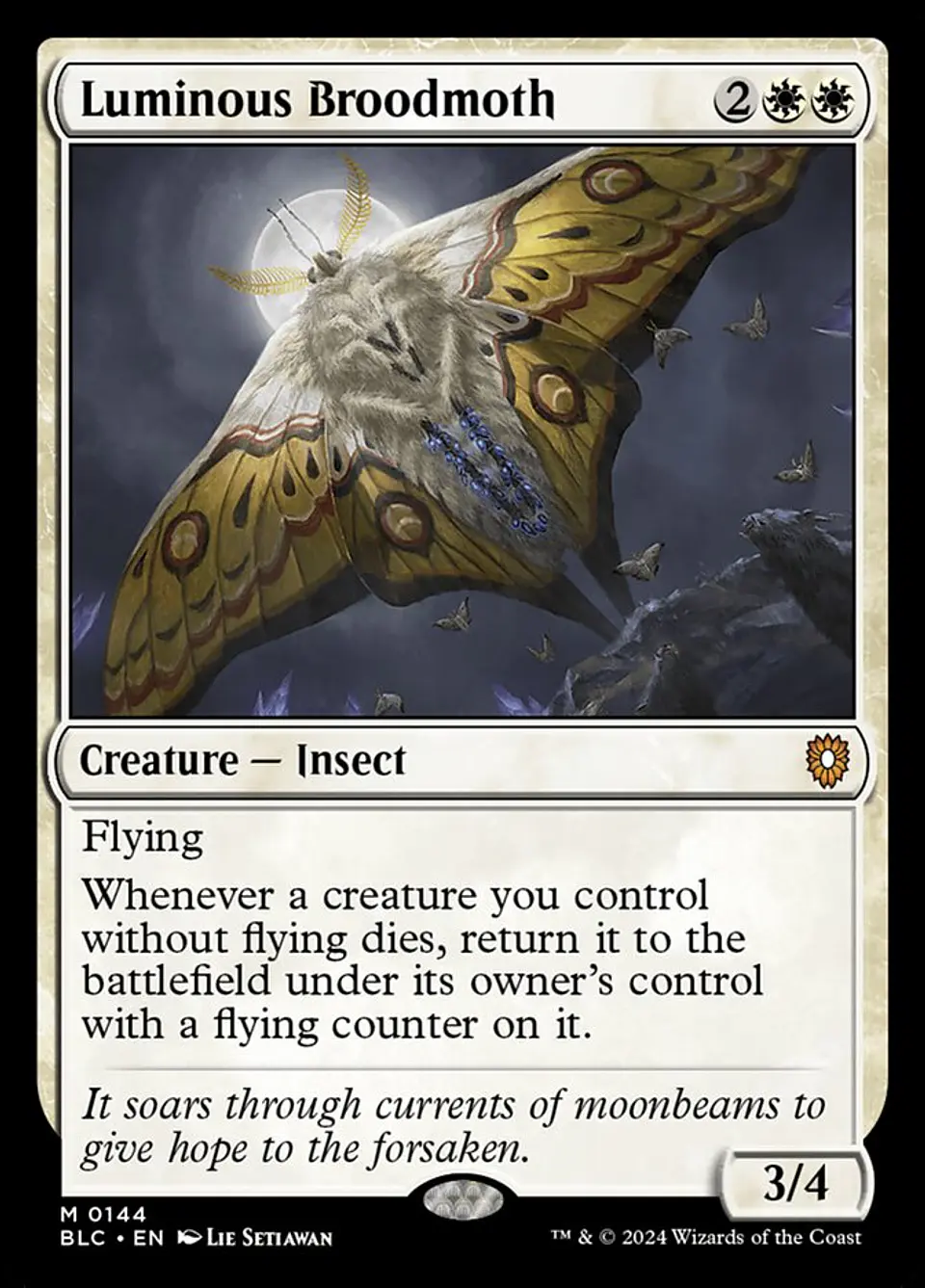 Luminous Broodmoth | Español | NM | BLC 1