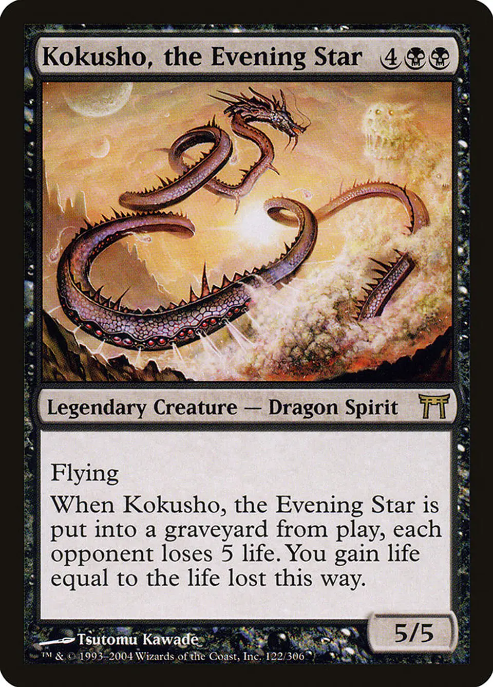 Kokusho, the Evening Star | Español | NM | CHK 1