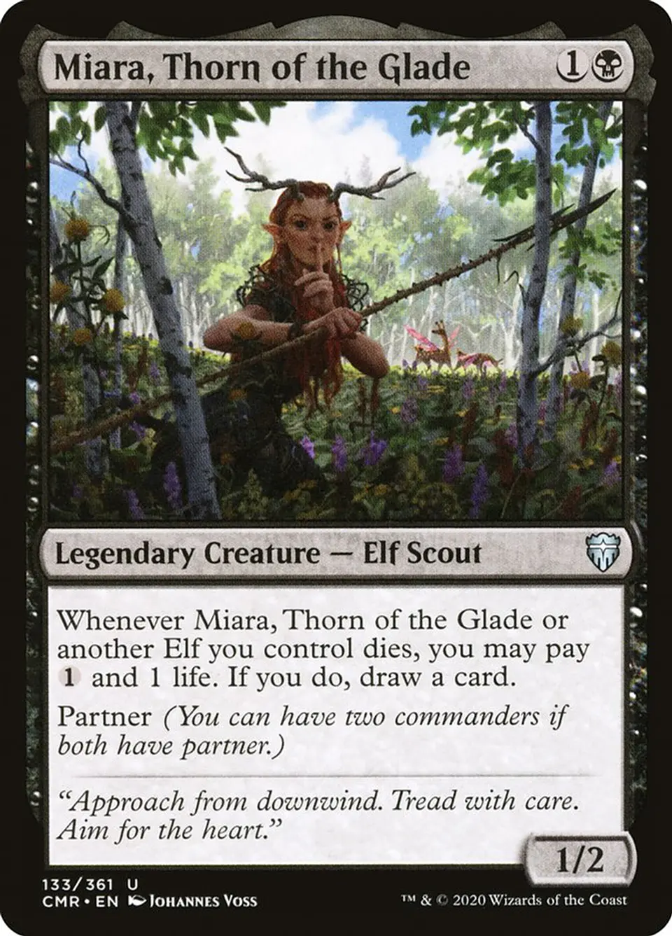 Miara, Thorn of the Glade | Español | NM | CMR 1