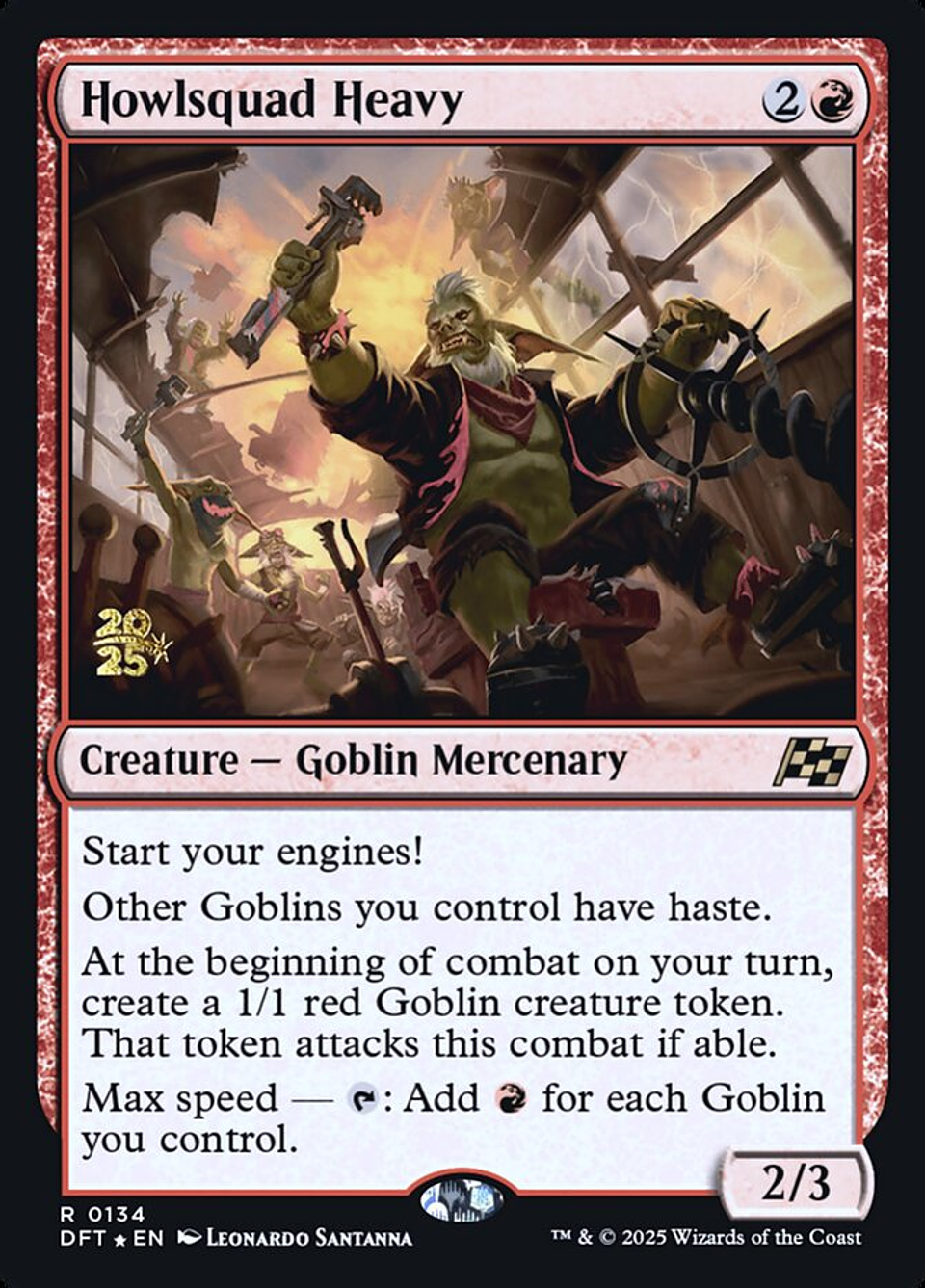 Howlsquad Heavy (Launch foil) | Español | NM | PDFT 1