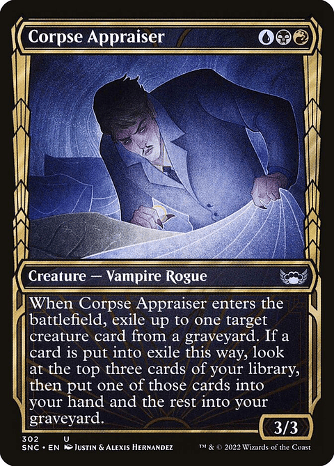 Corpse Appraiser (Showcase foil) | Inglés | NM | SNC