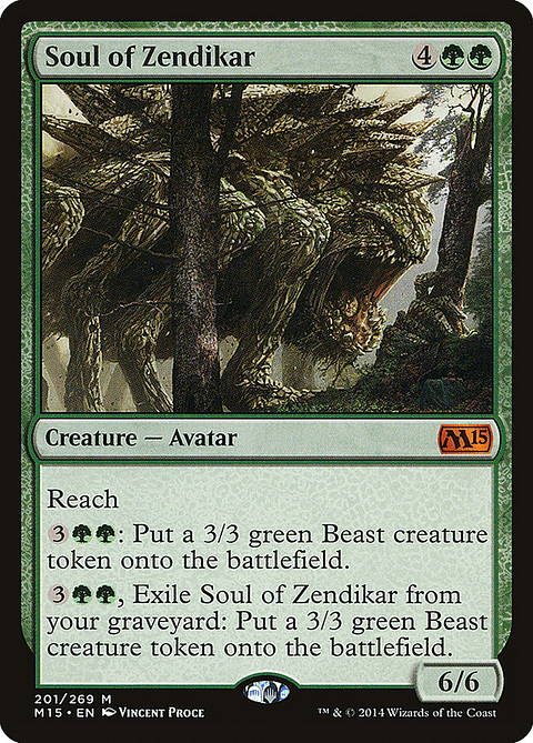 Soul of Zendikar | Español | NM | M15