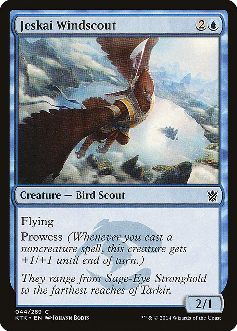 Jeskai Windscout | Español | NM | KTK 1