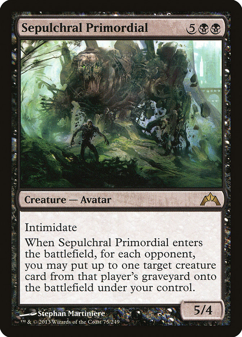 Sepulchral Primordial | Español | NM | GTC 1