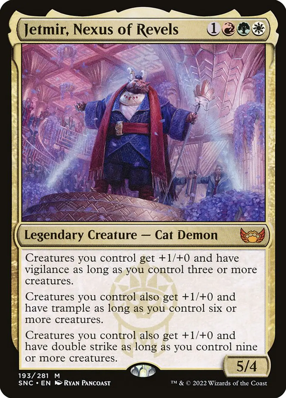 Jetmir, Nexus of Revels (foil) | Inglés | NM | SNC 1