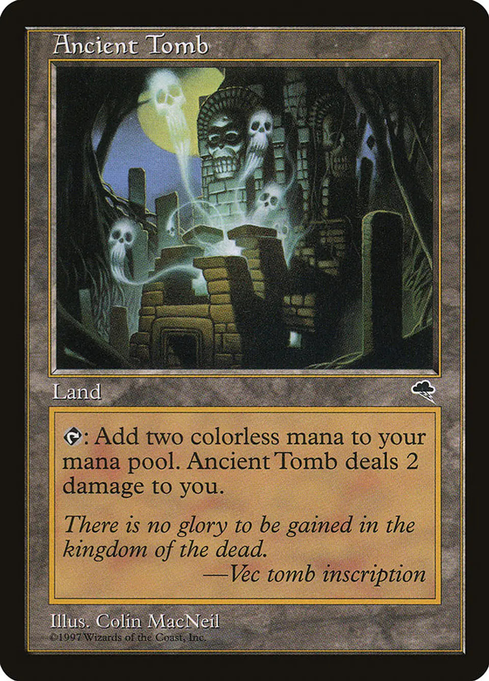 Ancient Tomb (Retro Frame) | Español | HP | TMP 1
