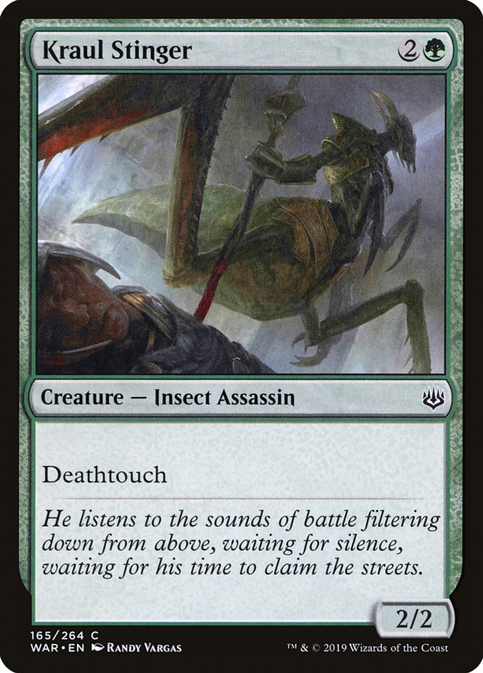 Kraul Stinger | Español | NM | WAR 1