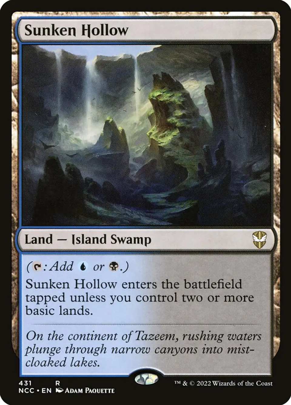 Sunken Hollow | Inglés | NM | NCC 1