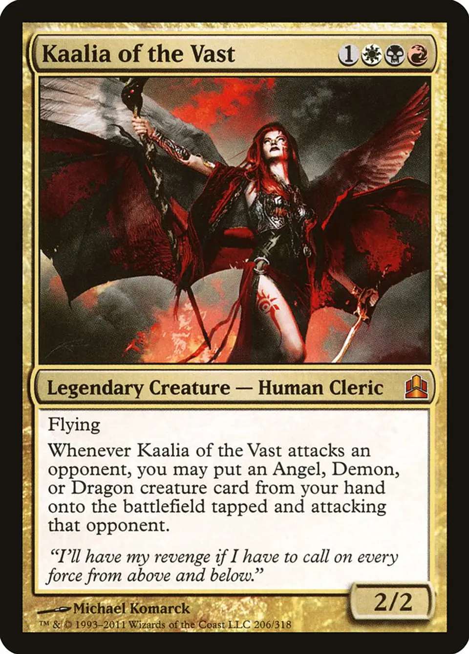 Kaalia of the Vast | Español | NM | CMD 1