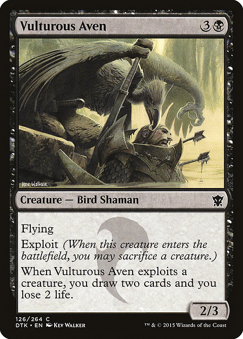 Vulturous Aven | Español | NM | DTK