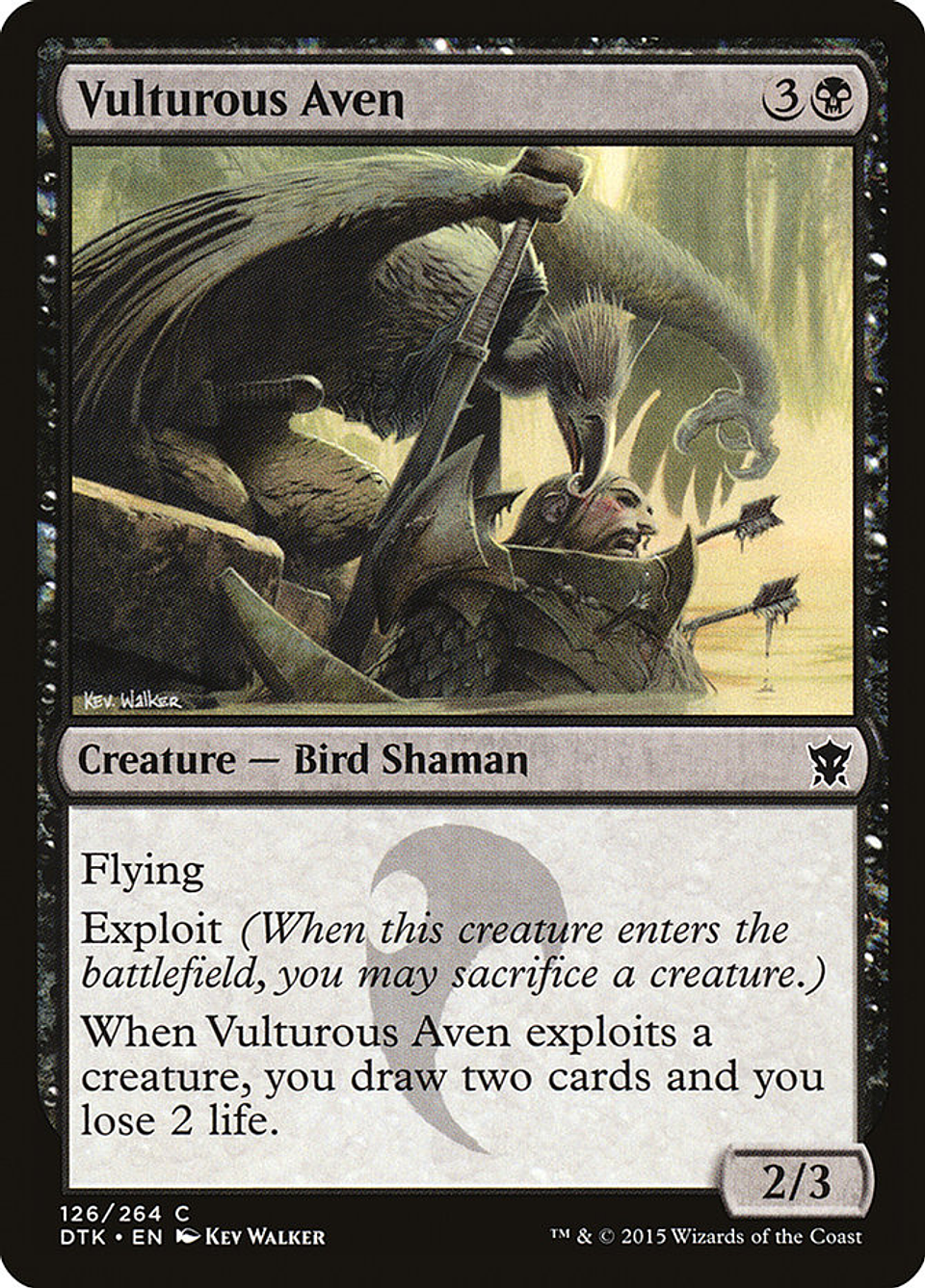 Vulturous Aven | Español | NM | DTK 1