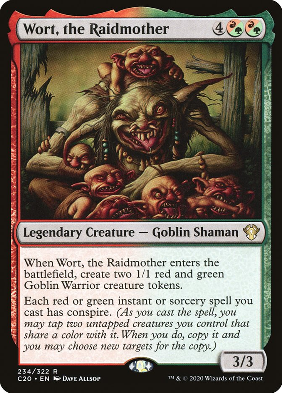 Wort, the Raidmother | Español | NM | C20 1