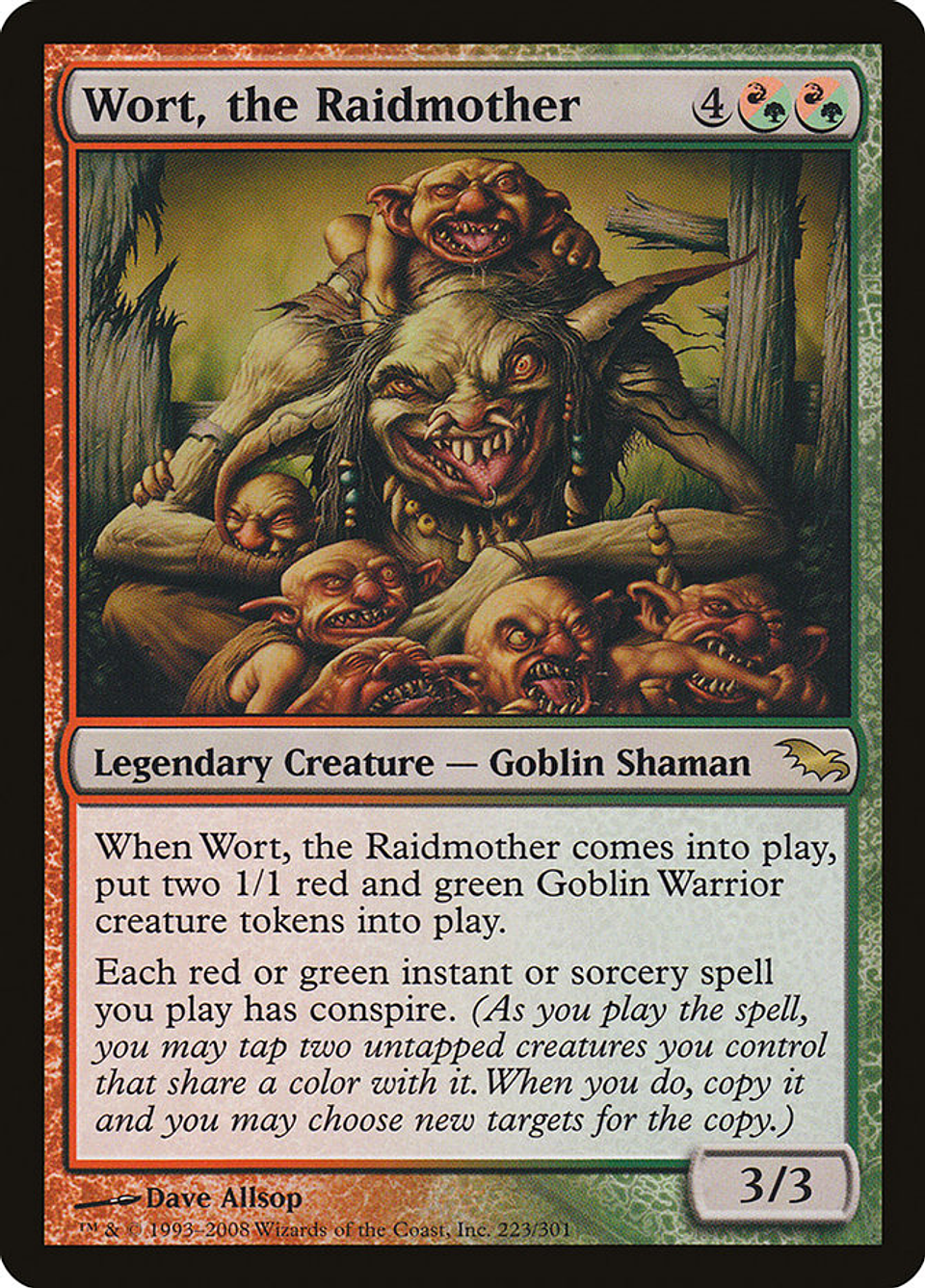 Wort, the Raidmother | Español | NM | SHM 1