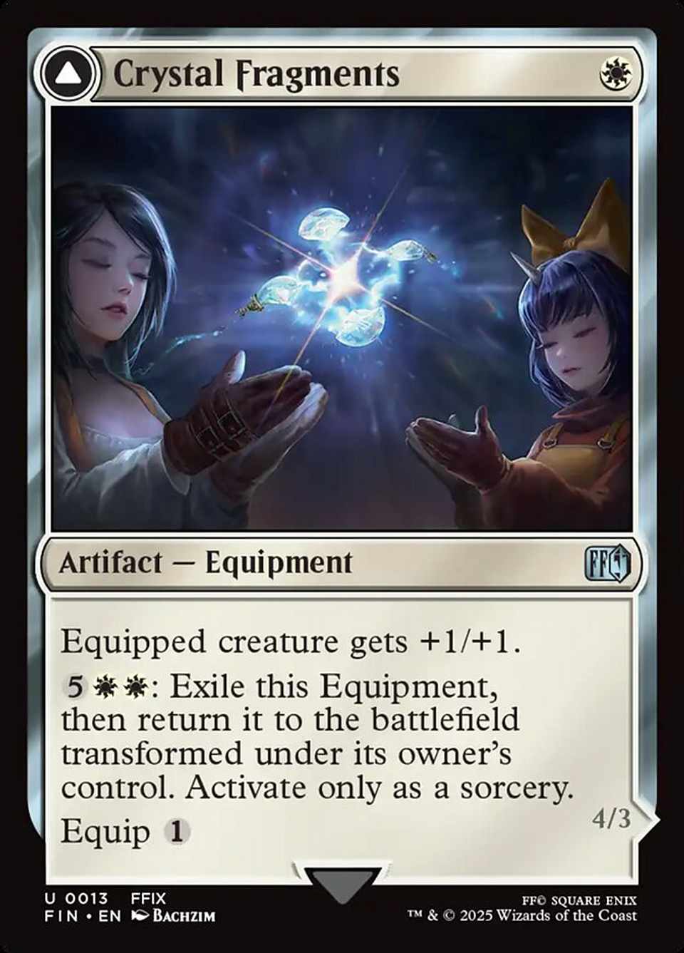 Crystal Fragments // Summon: Alexander | Español | NM | FIN 1