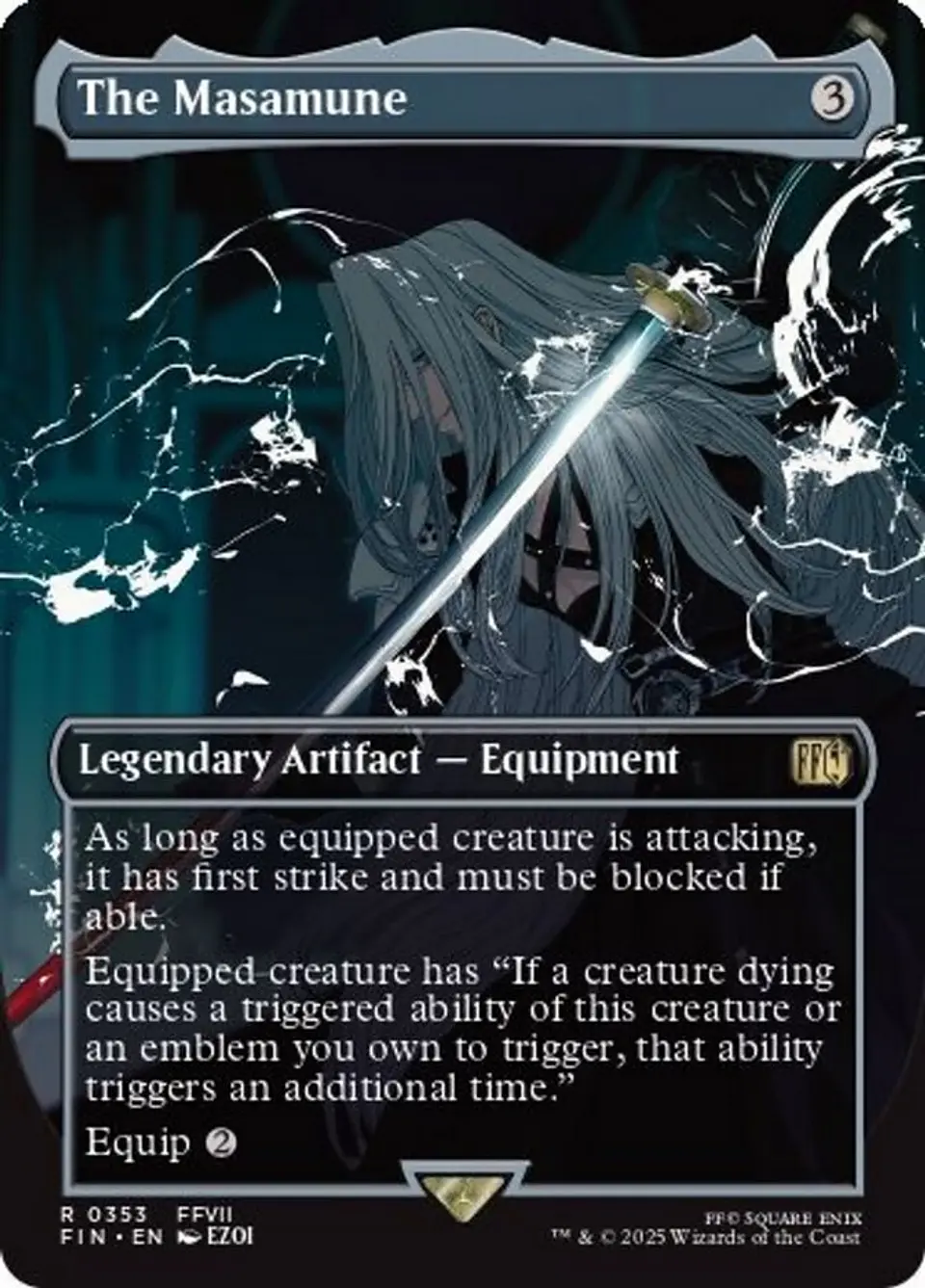 The Masamune (Borderless) | Español | NM | FIN 1