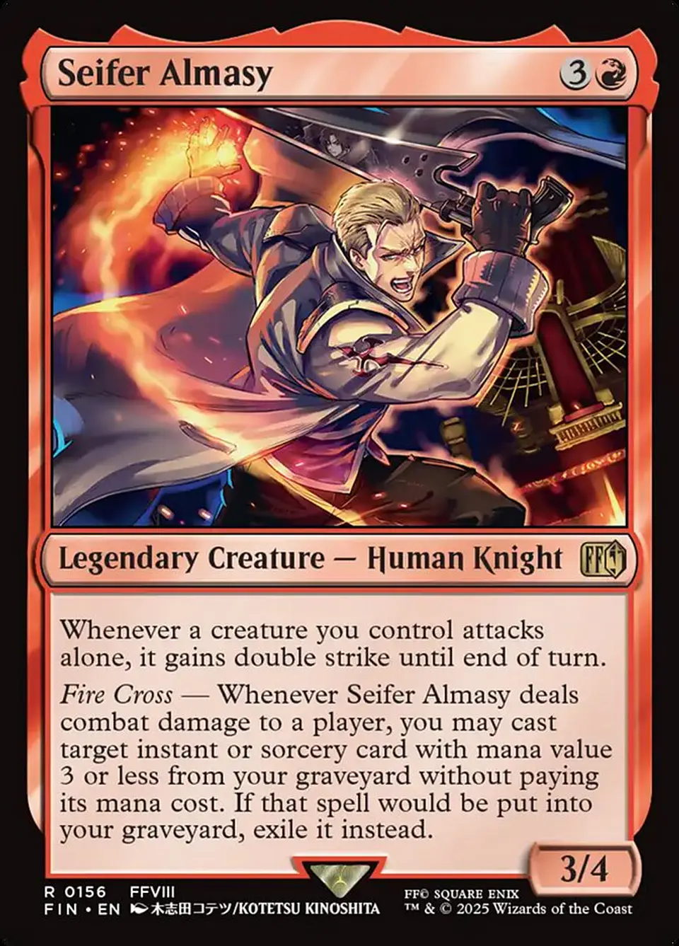 Seifer Almasy | Español | NM | FIN 1