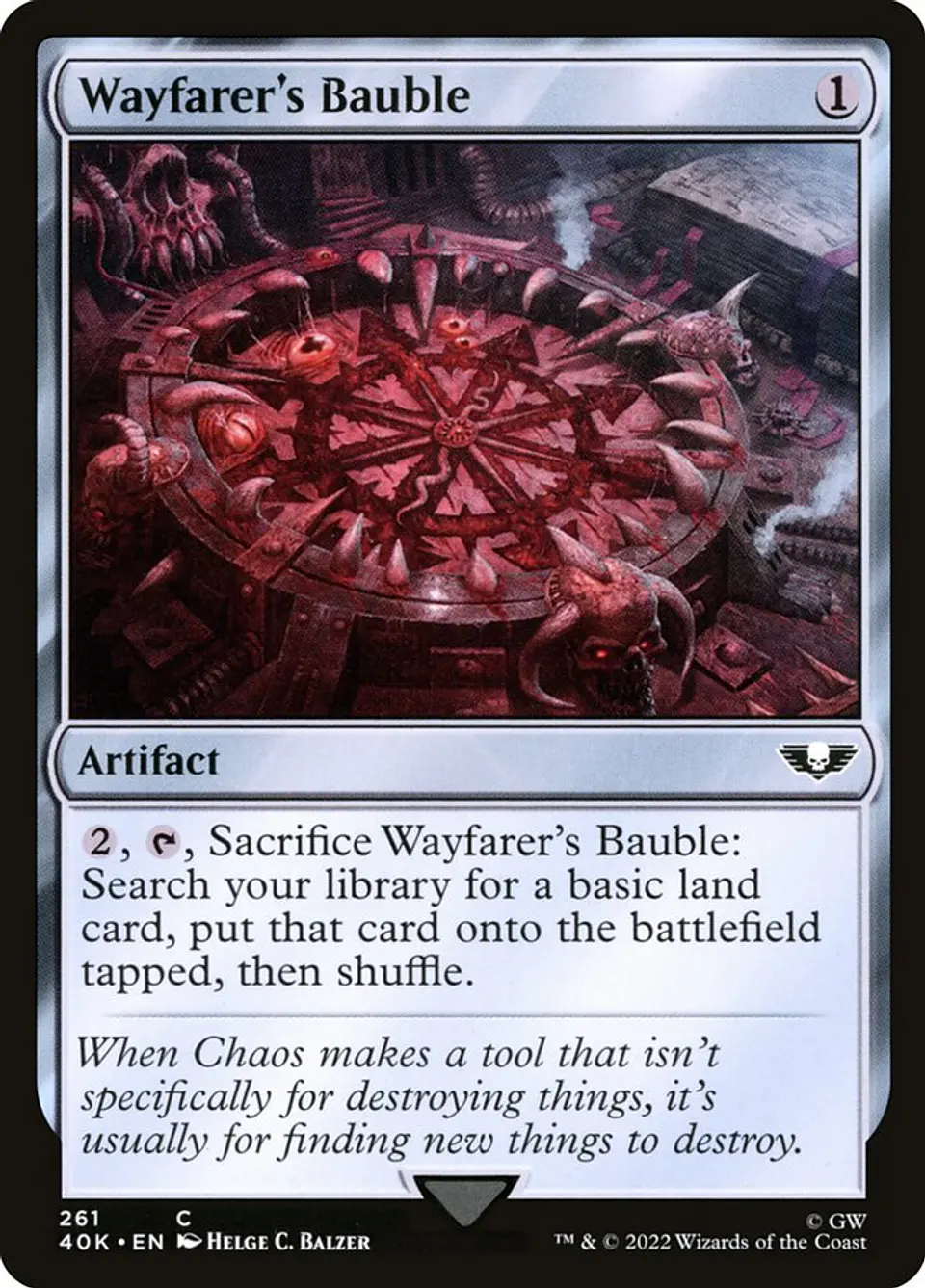 Wayfarer's Bauble | Español | NM | 40K 1