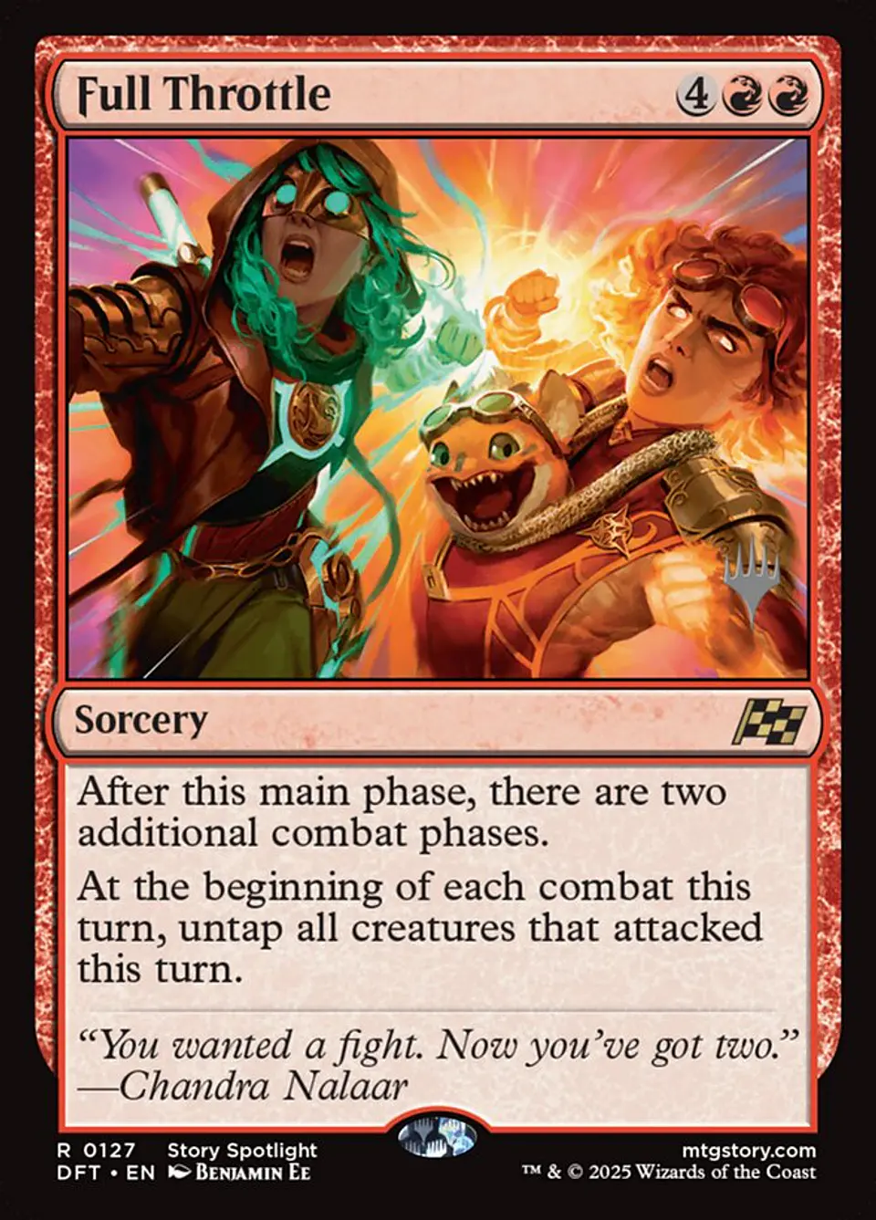 Full Throttle (foil) | Inglés | NM | PDFT 1