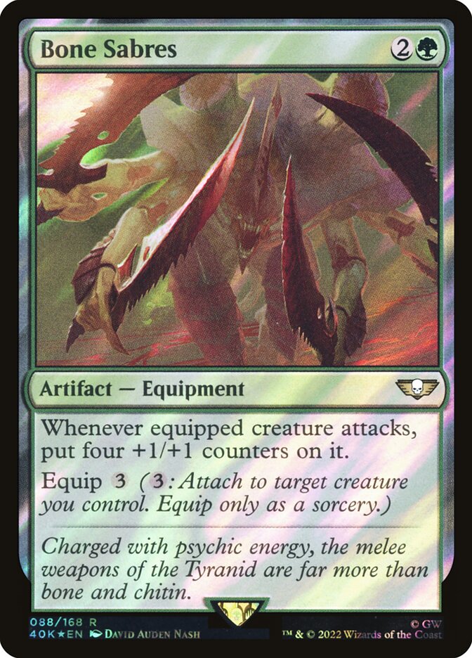Bone Sabres (Surge foil) | Inglés | NM | 40K