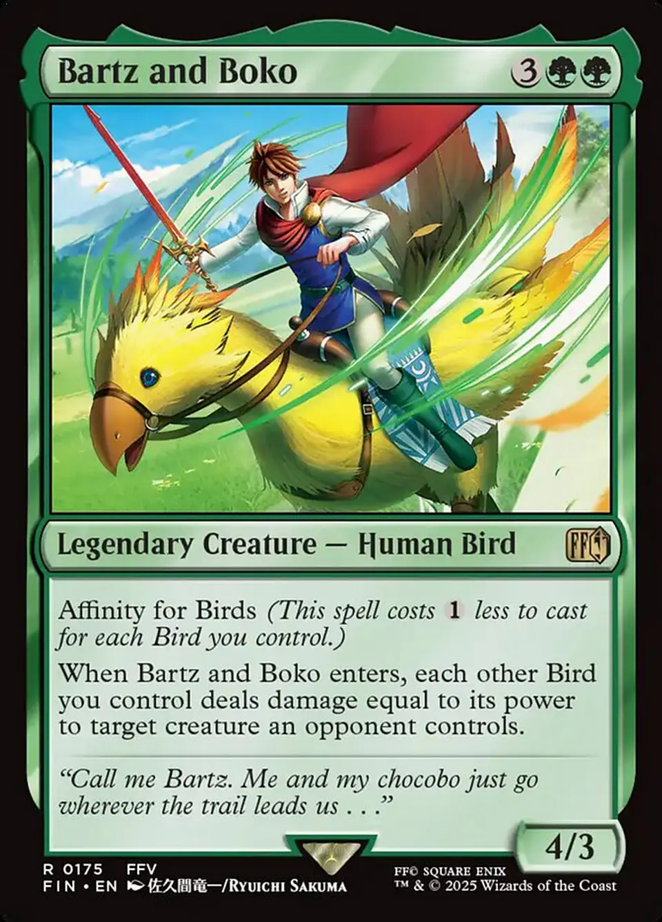 Bartz and Boko | Español | NM | FIN 1