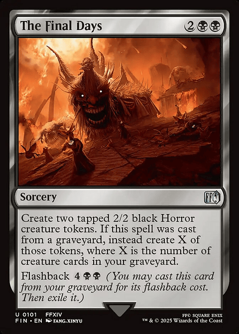 The Final Days (foil) | Español | NM | FIN
