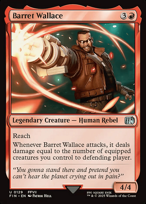 Barret Wallace (foil) | Español | NM | FIN