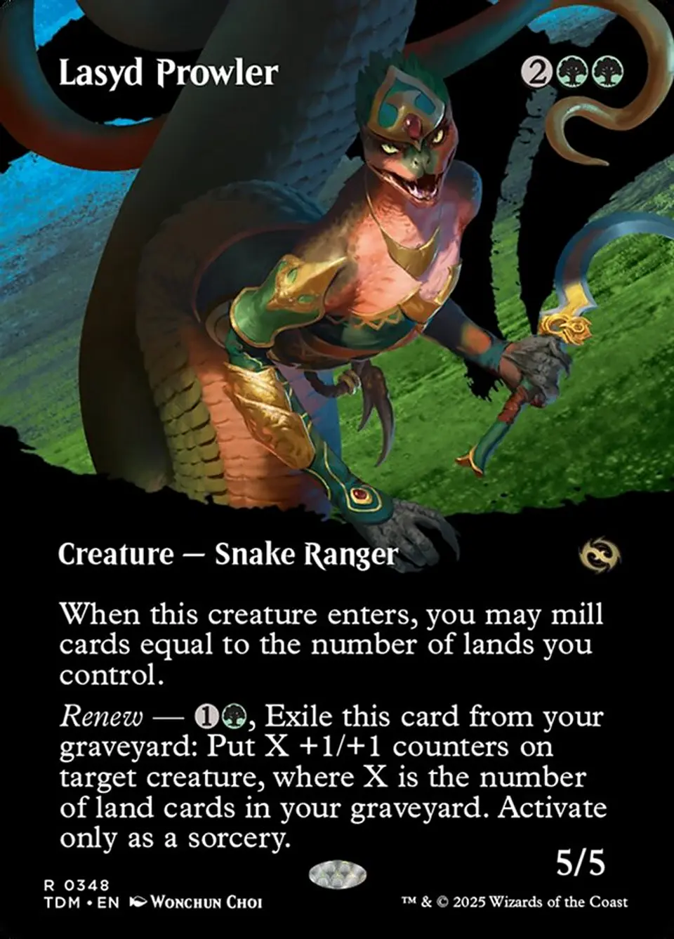 Lasyd Prowler (Showcase foil) | Inglés | NM | TDM 1