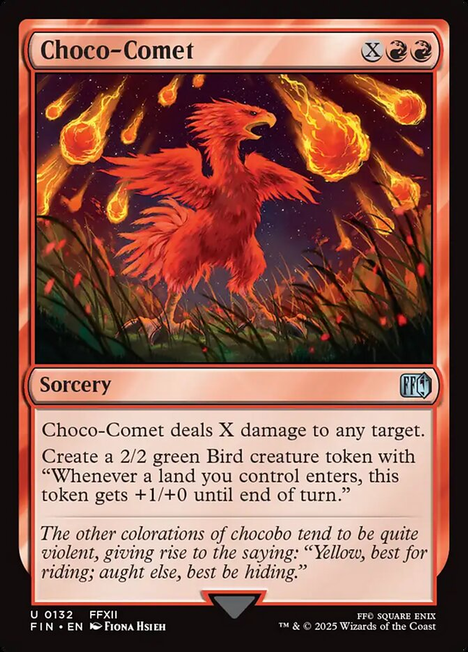 Choco-Comet | Español | NM | FIN 1