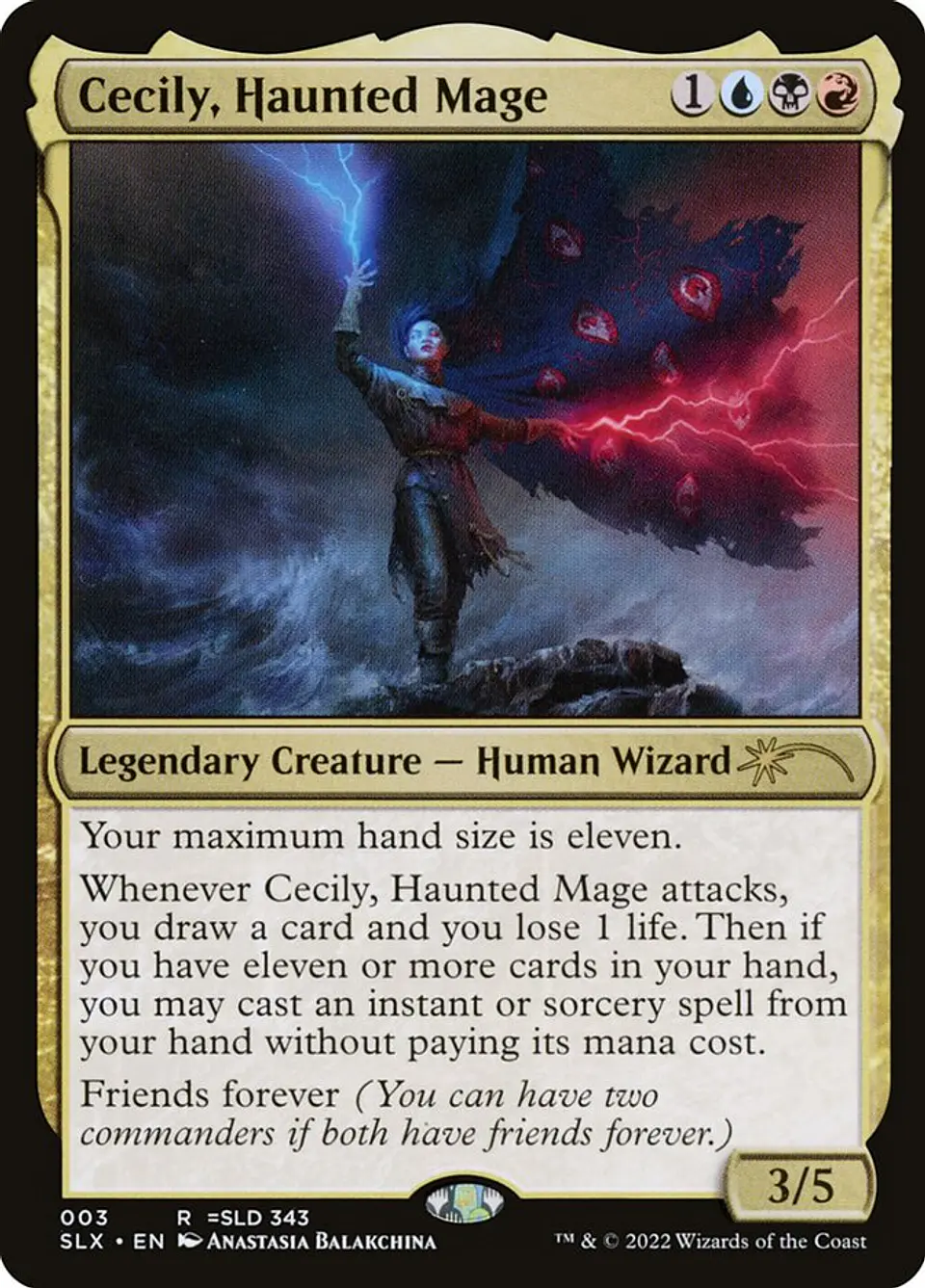Cecily, Haunted Mage | Inglés | NM | SLX 1