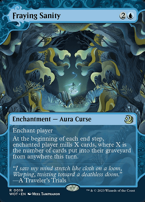 Fraying Sanity (Showcase foil) | Inglés | NM | WOT