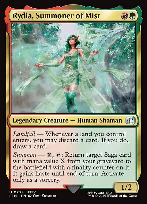 Rydia, Summoner of Mist (foil) | Español | NM | FIN