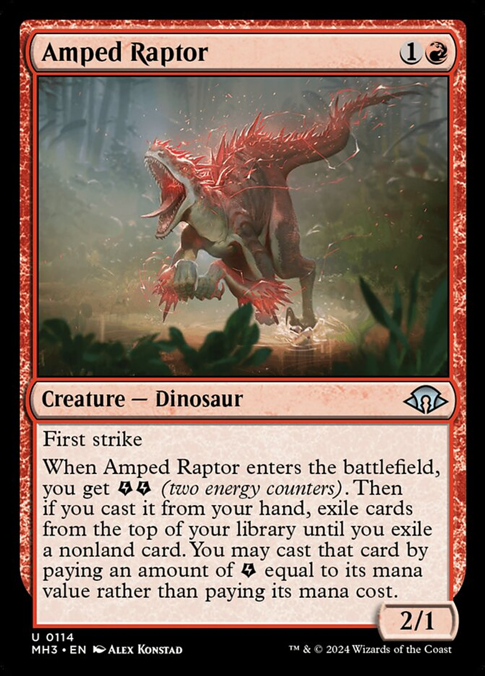 Amped Raptor | Español | NM | MH3 1