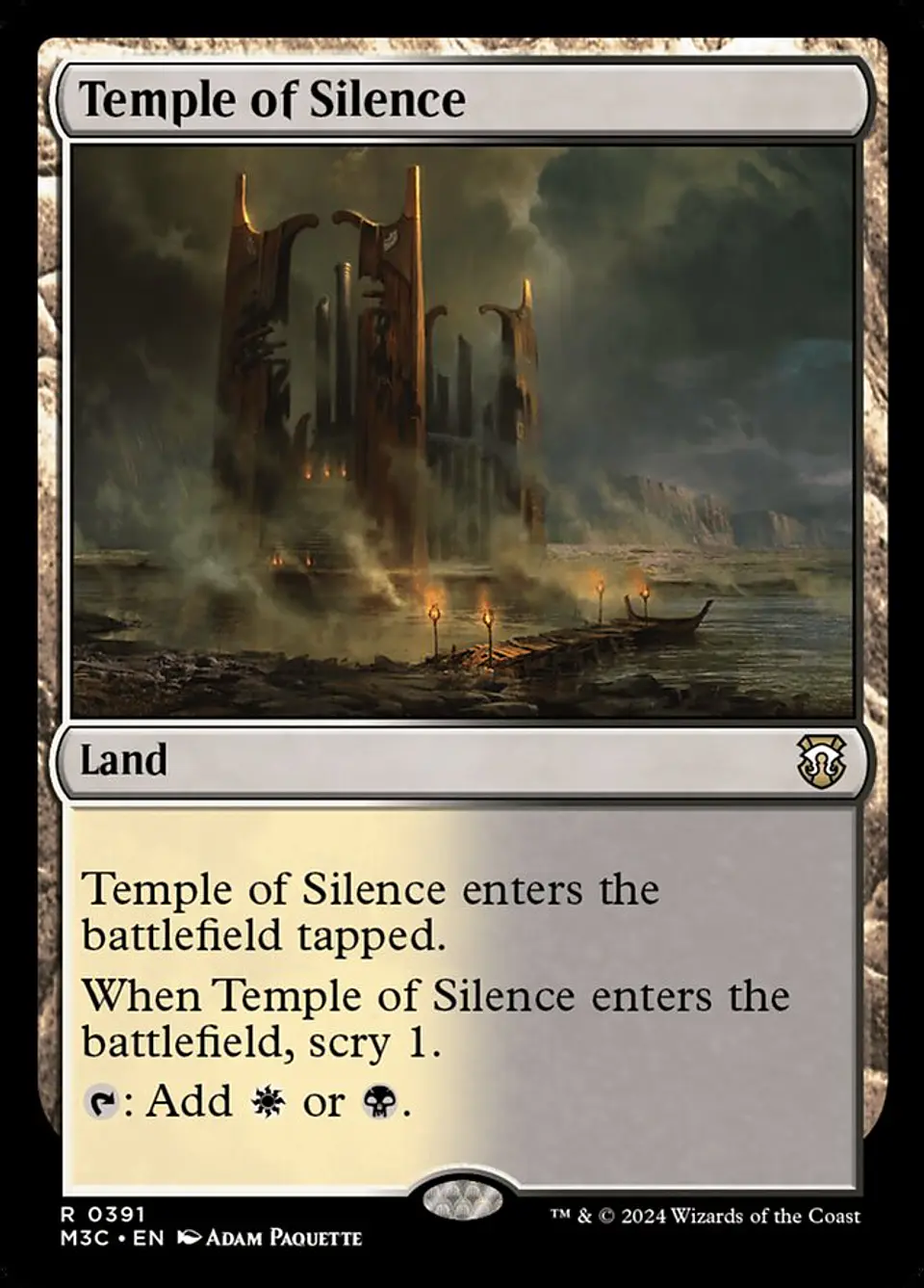Temple of Silence | Inglés | NM | M3C 1