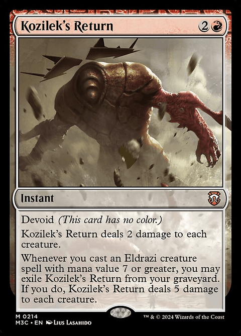 Kozilek's Return | Inglés | NM | M3C