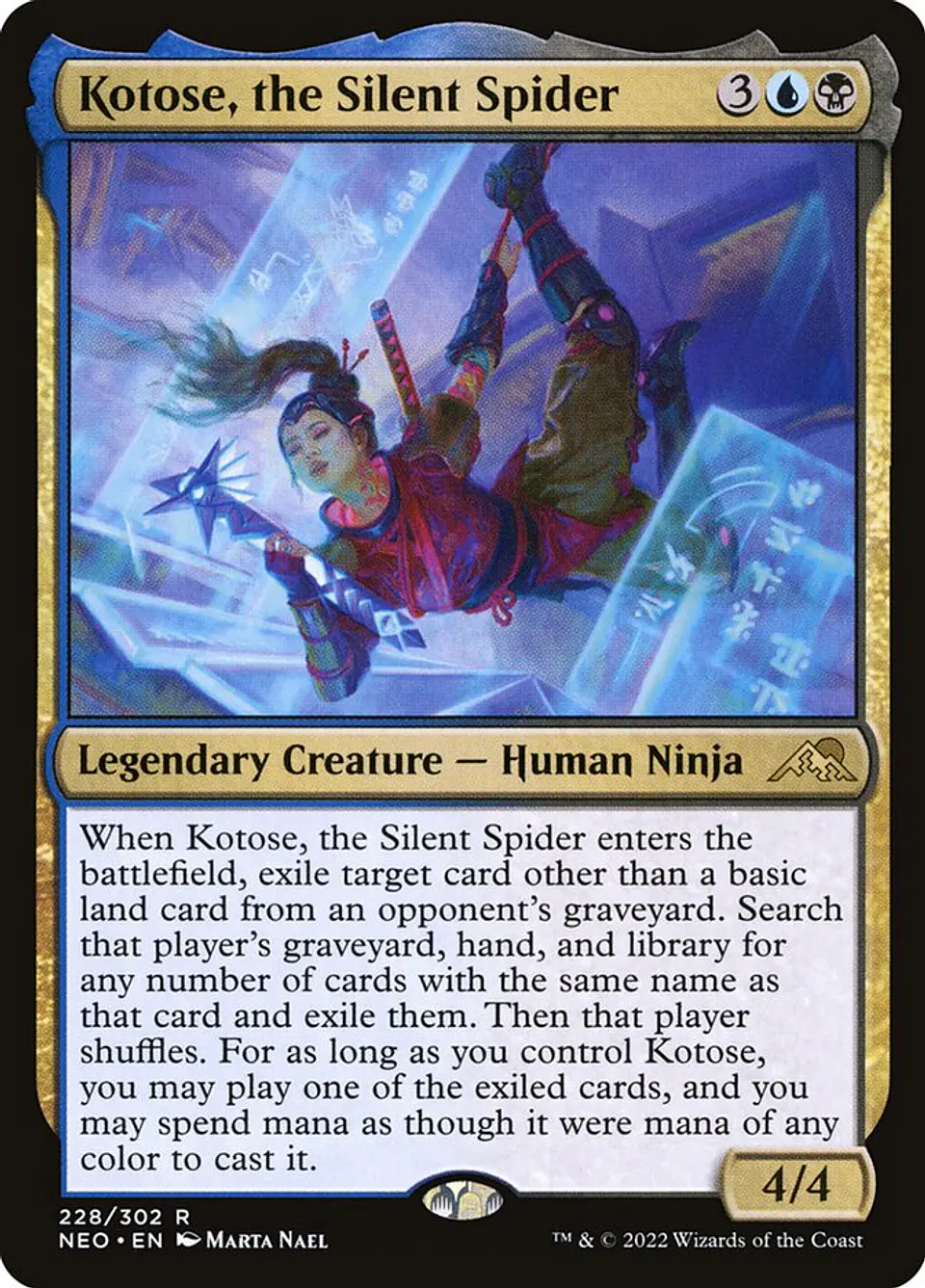 Kotose, the Silent Spider | Español | NM | NEO 1