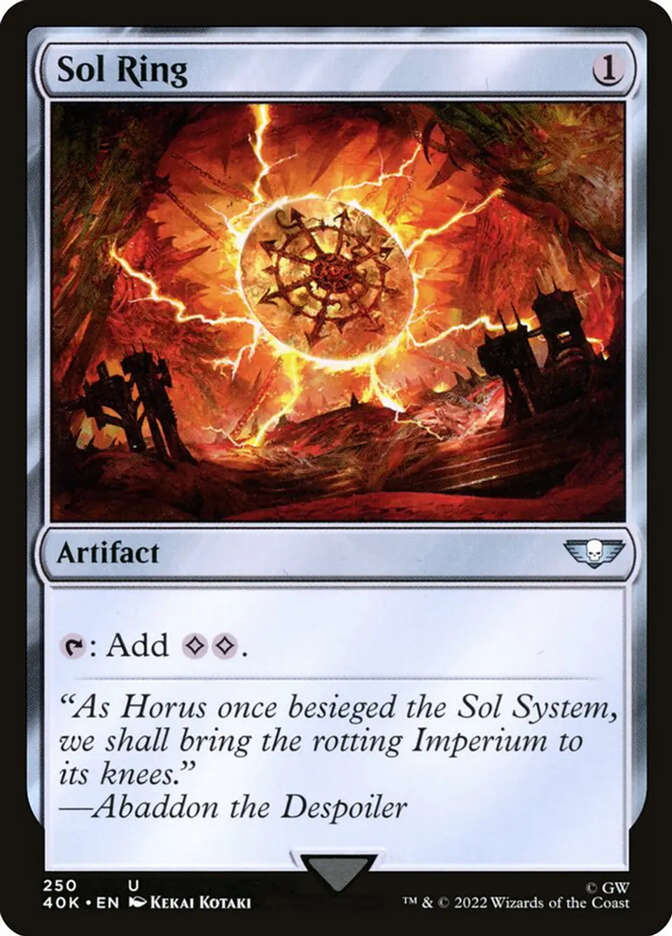 Sol Ring | Inglés | NM | 40K 1